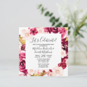 Die Einladung zur Begegnungspartei "Floral Let's C (Stehend Vorderseite)