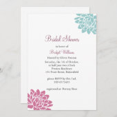 Die Einladung zur Blume Lotus Bridal (Vorne/Hinten)