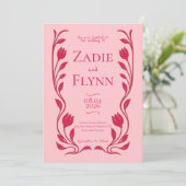 Die Einladung zur Hochzeit der Tangelo-Sammlung (Stehend Vorderseite)