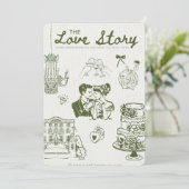 💍Die Einladung zur Liebesgeschichte (Stehend Vorderseite)