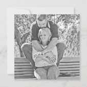 Die Einladung zur mystischen Einhornhochzeit (Rückseite)