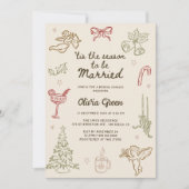 Die Einladung zur Weihnachtsdusche (Vorderseite)