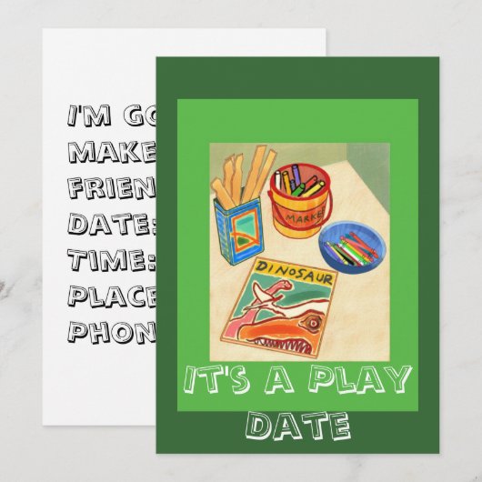 Die Einladungen des Kindes (Vorne/Hinten)