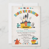 Die Einladungen für die Küchendusche (Vorderseite)