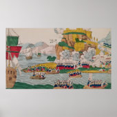 Die Einnahme Algiers durch die Franzosen Poster (Vorne)