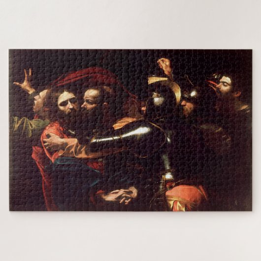 Die Einnahme Christi (1602) durch Caravaggio Puzzle (Horizontal)