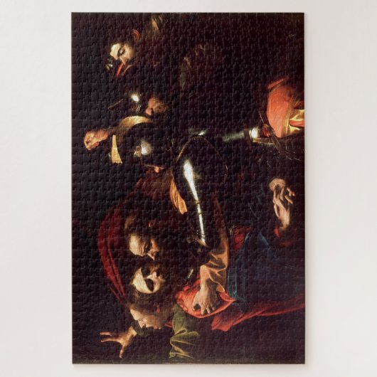 Die Einnahme Christi (1602) durch Caravaggio Puzzle (Vertikal)