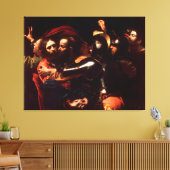 Die Einnahme Christi durch Caravaggio (1602) Leinwanddruck (Insitu (Wohnzimmer))