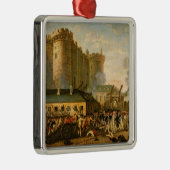 Die Einnahme der Bastille, 14. Juli 1789 Silbernes Ornament (Rechts)