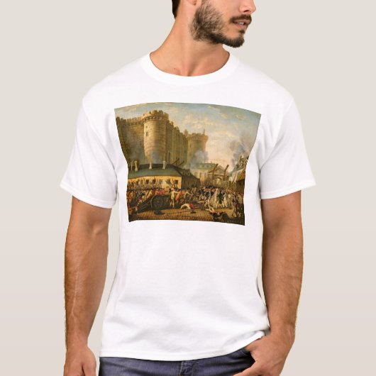Die Einnahme der Bastille, 14. Juli 1789 T-Shirt (Vorderseite)