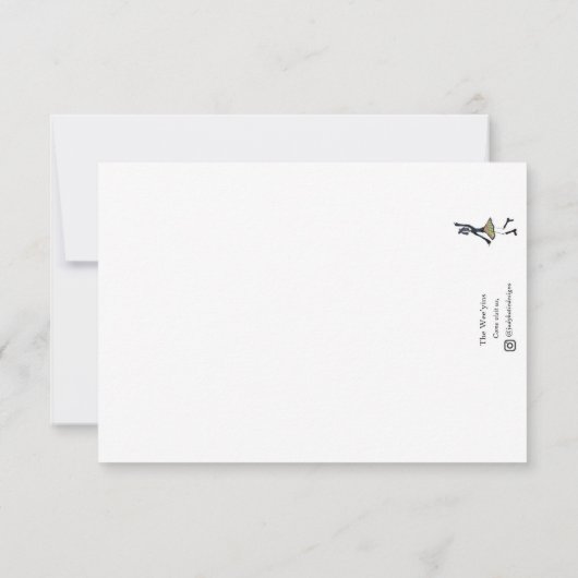 Die Einradkarte (Rückseite)