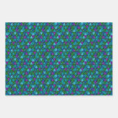 Die Einrichtung im Retro-Stil Geschenkpapier Set (Vorderseite 3)