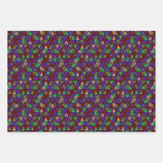 Die Einrichtung im Retro-Stil Geschenkpapier Set (Vorderseite 2)