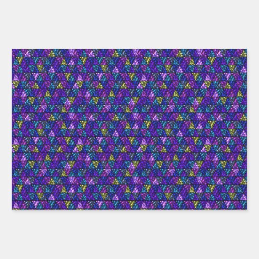 Die Einrichtung im Retro-Stil Geschenkpapier Set (Vorderseite)