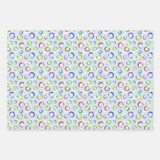 Die Einrichtung im Retro-Stil Geschenkpapier Set (Vorderseite 2)