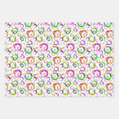 Die Einrichtung im Retro-Stil Geschenkpapier Set (Vorderseite)