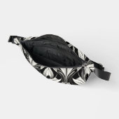 Die Einrichtung in Schwarz und Weiß Bauchtasche (Offen)