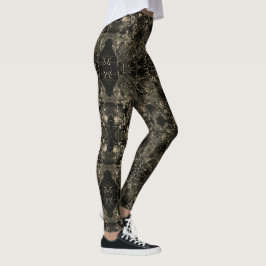 Die Einrichtung ist in sanften, klassischen Beiget Leggings