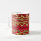 Die Einrichtung ist orientalisch. Kaffeetasse (Vorderseite Links)