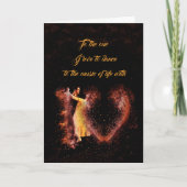 Die Eins-I-Liebe-12x18-Grußkarte Karte (Vorderseite)