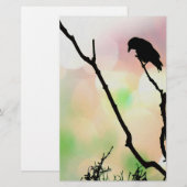 Die einsame Crow-Geschichte Briefpapier (Vorne/Hinten)