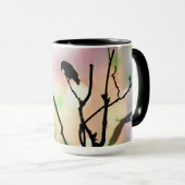 Die einsame Crow-Tasse Tasse (VorderseiteRechts)