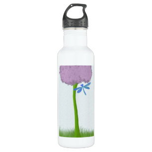 Die einsame Hydrangea Trinkflasche
