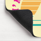 Die einsame Insel auf einem Boot Mousepad (Ecke)