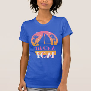 Die einsame Insel - ich bin auf einem Boot T-Shirt