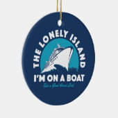 Die einsame Insel - nehmen Sie einen Blick Keramik Ornament (Rechts)