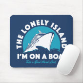 Die einsame Insel - nehmen Sie einen Blick Mousepad (Mit Mouse)