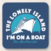 Die einsame Insel - nehmen Sie einen Blick Untersetzer (Vorderseite)