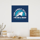 Die einsame Insel - schauen Sie mal rein Poster (Küche)