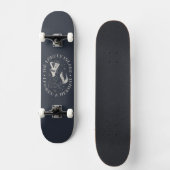 Die einsame Inselmedaille Skateboard (Vorderseite)