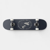 Die einsame Inselmedaille Skateboard (Horizontal)