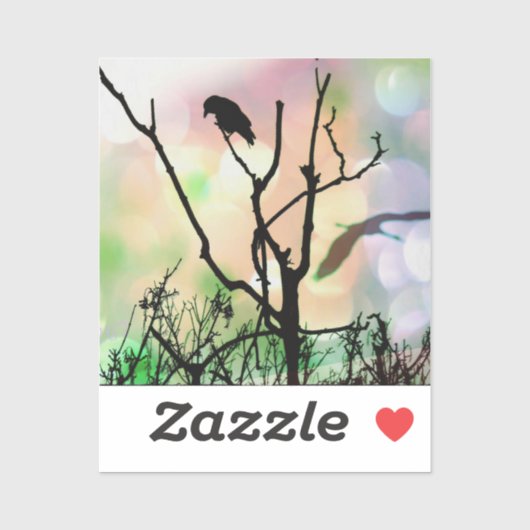 Die einsame Klaue Aufkleber (Blatt)