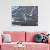 Die einsame Königin des Nordtirpitz Norwegen1944 Leinwanddruck (Insitu (Wohnzimmer))