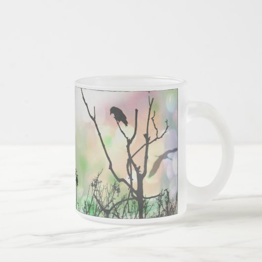 Die einsame Mattierte Tasse Crow (Rechts)