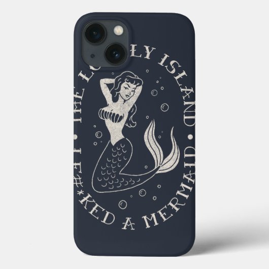 Die einsame Meerjungfrau Case-Mate iPhone Hülle (Rückseite)