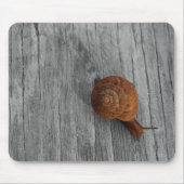 Die einsame Schneckenruhe Mousepad (Vorne)