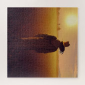 Die einsame Vogelscheuche Puzzle (Horizontal)