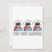 Die einsamen Ränder Einladung (Vorderseite)