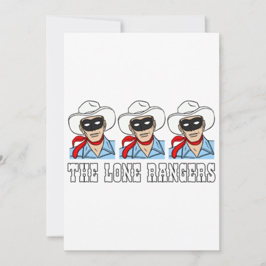 Die einsamen Ränder Einladung (Rückseite)