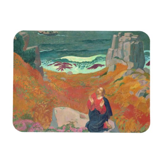 Die Einsamkeit Christi, 1918 Magnet (Horizontal)