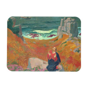 Die Einsamkeit von Christus, 1918 Magnet