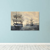 Die Einschiffung der befreienden Expedition Pe Leinwanddruck (Insitu (Holzboden))