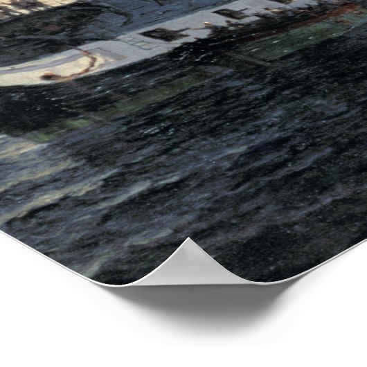 Die Einschiffung der befreienden Expedition Pe Poster (Ecke)