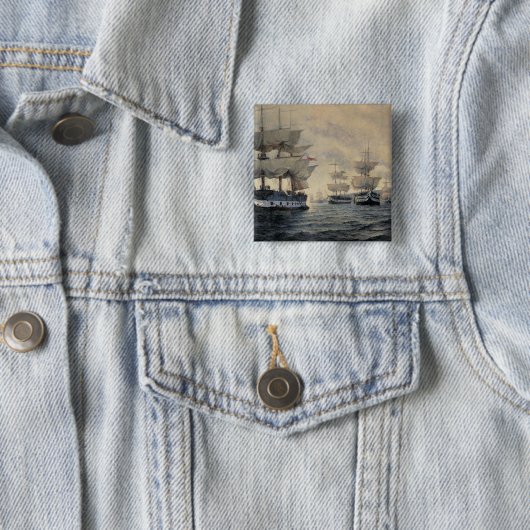 Die Einschiffung der befreienexpedition von PET Button (Beispiel)