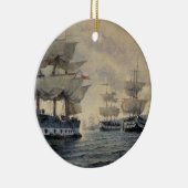 Die Einschiffung der befreienexpedition von PET Keramik Ornament (Rechts)