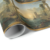 Die Einschiffung der Königin von Sheba Geschenkpapier (Rolleneckpunkt)